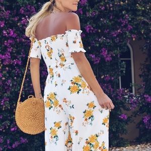MINKPINK Lemon Bloom Jumpsuit - NWT